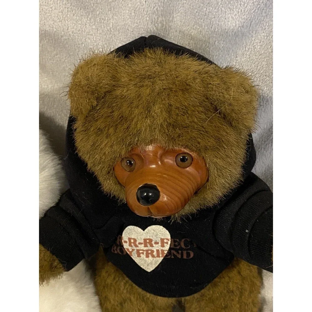 Raikes Cupid Bear & Purrfect  Boyfriend Teddy Bear By Robert Raikes